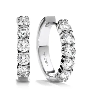 Hearts On Fire Small Mini Hoop Earrings