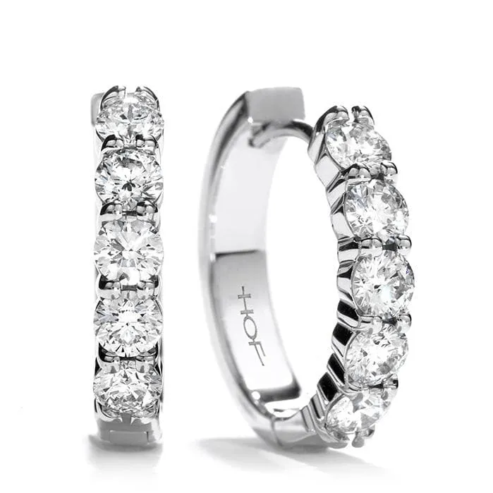 Hearts On Fire Small Mini Hoop Earrings