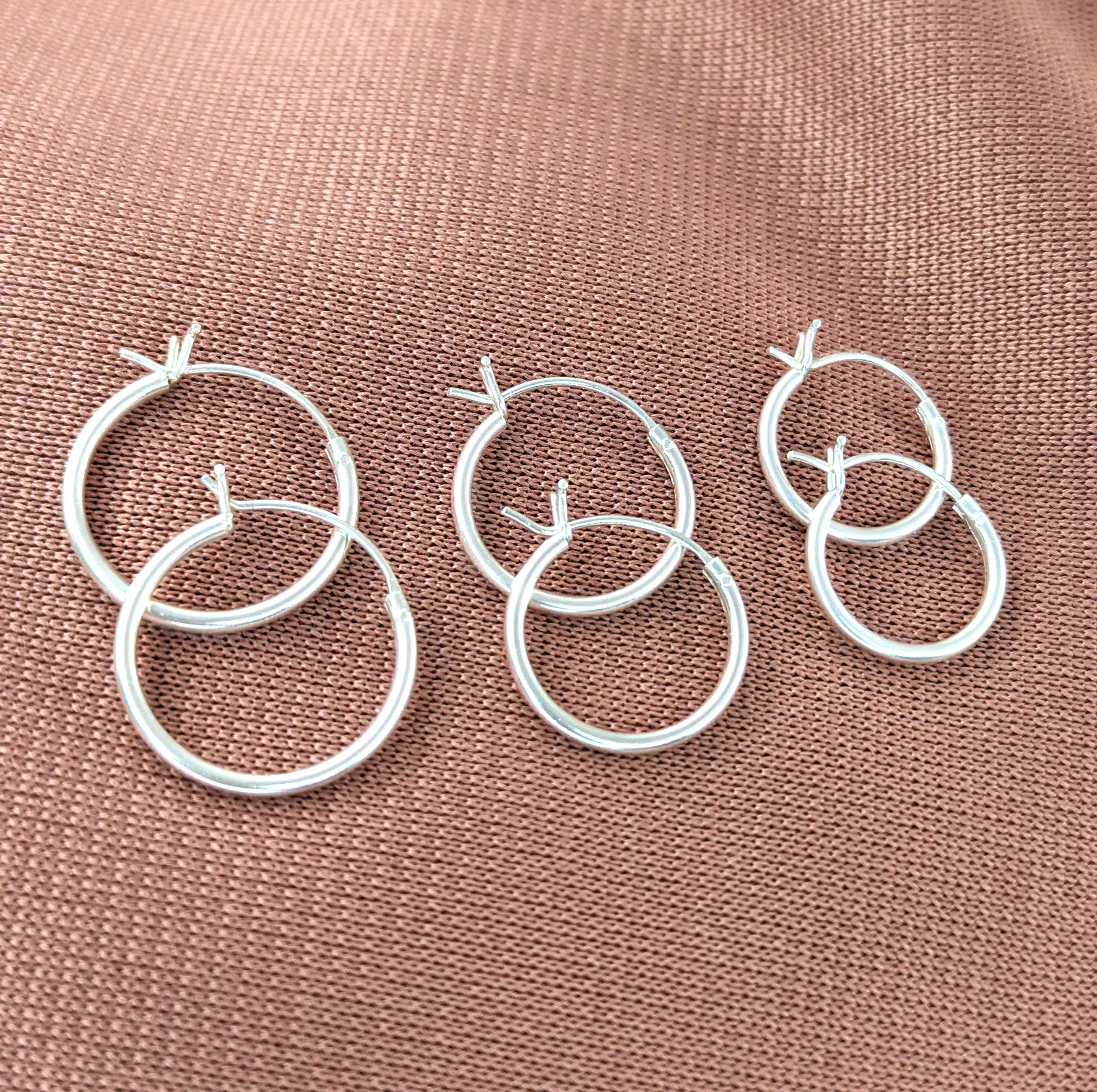 Hoop Earrings Set- Huggie Hoop Earrings