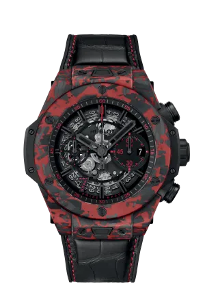 Hublot Big Bang Unico Red Carbon Las Vegas Boutique, Matt Red Frosted carbon, 44mm, Limited Edition, Ref# 421.QV.1113.LR.LVB23