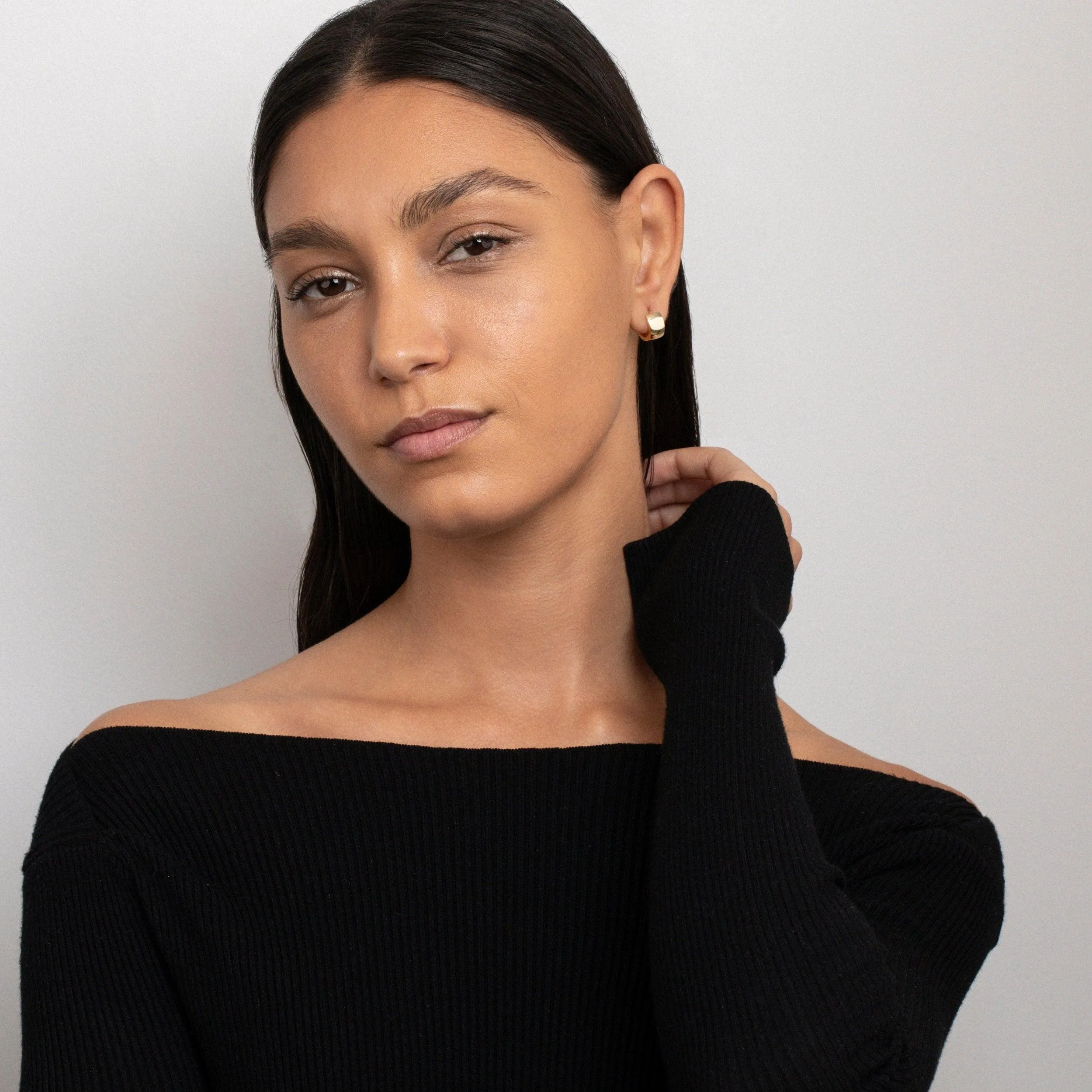 Huggie Hoop Earrings