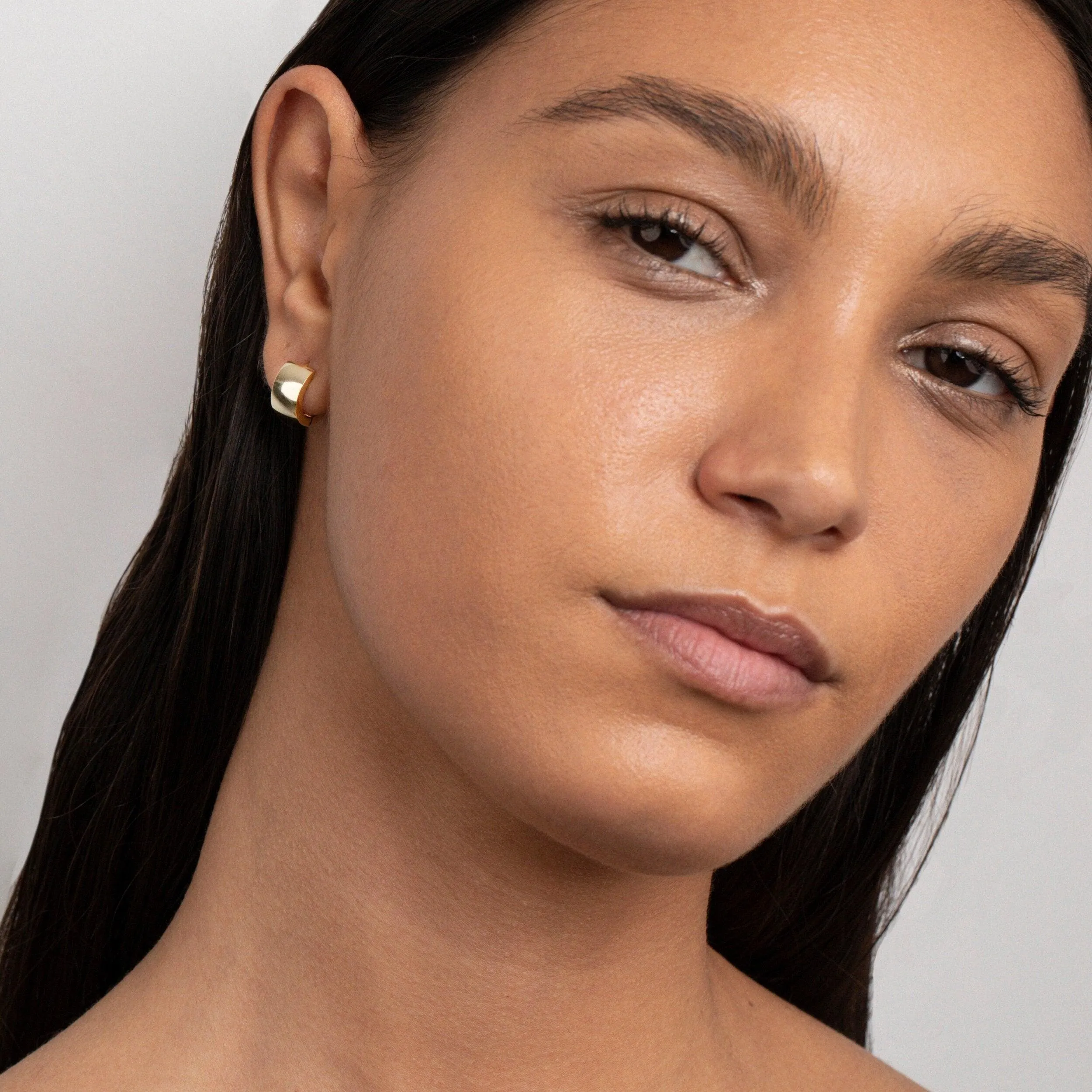Huggie Hoop Earrings