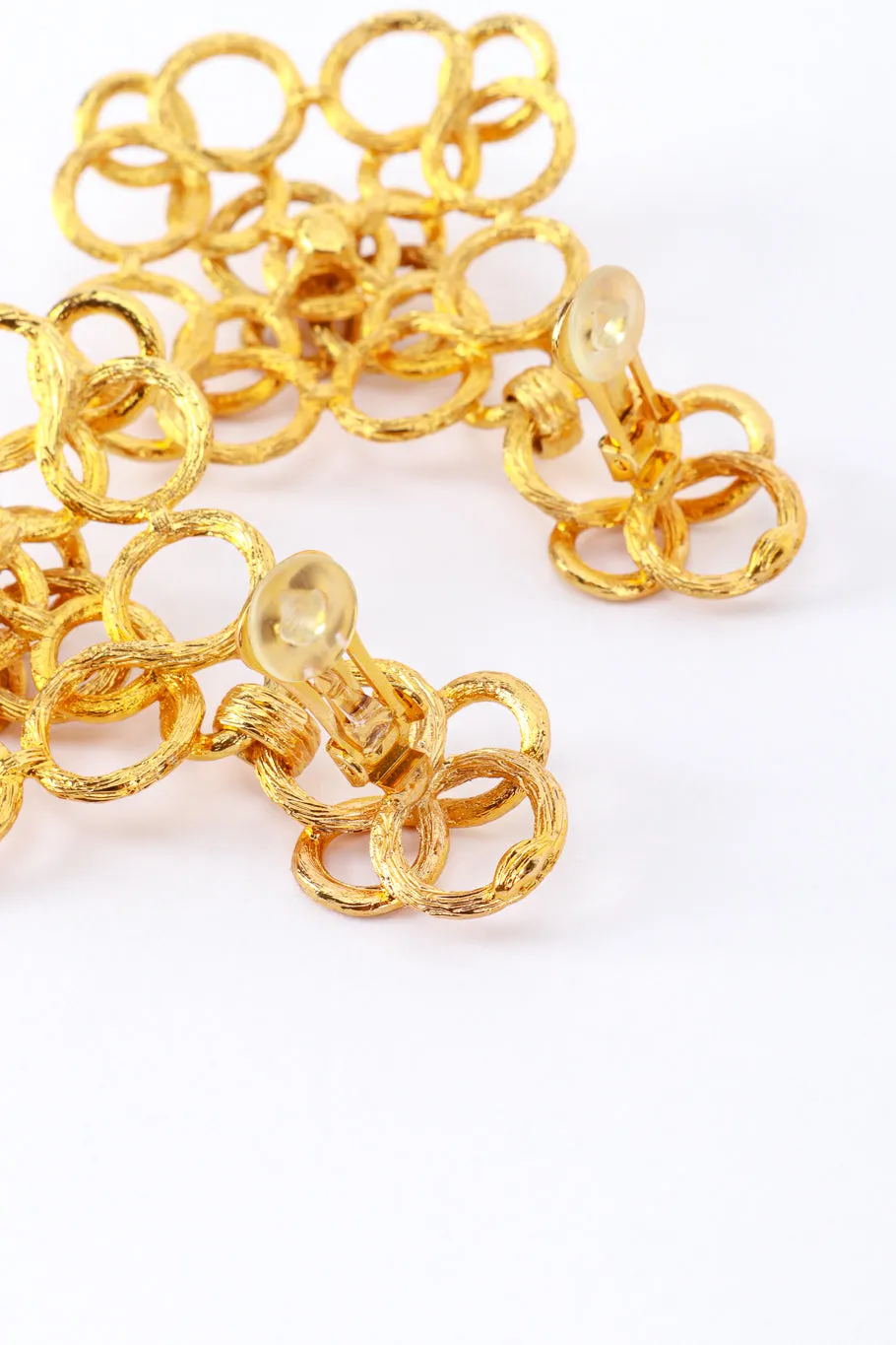 Infinity Coils Drop Earrings