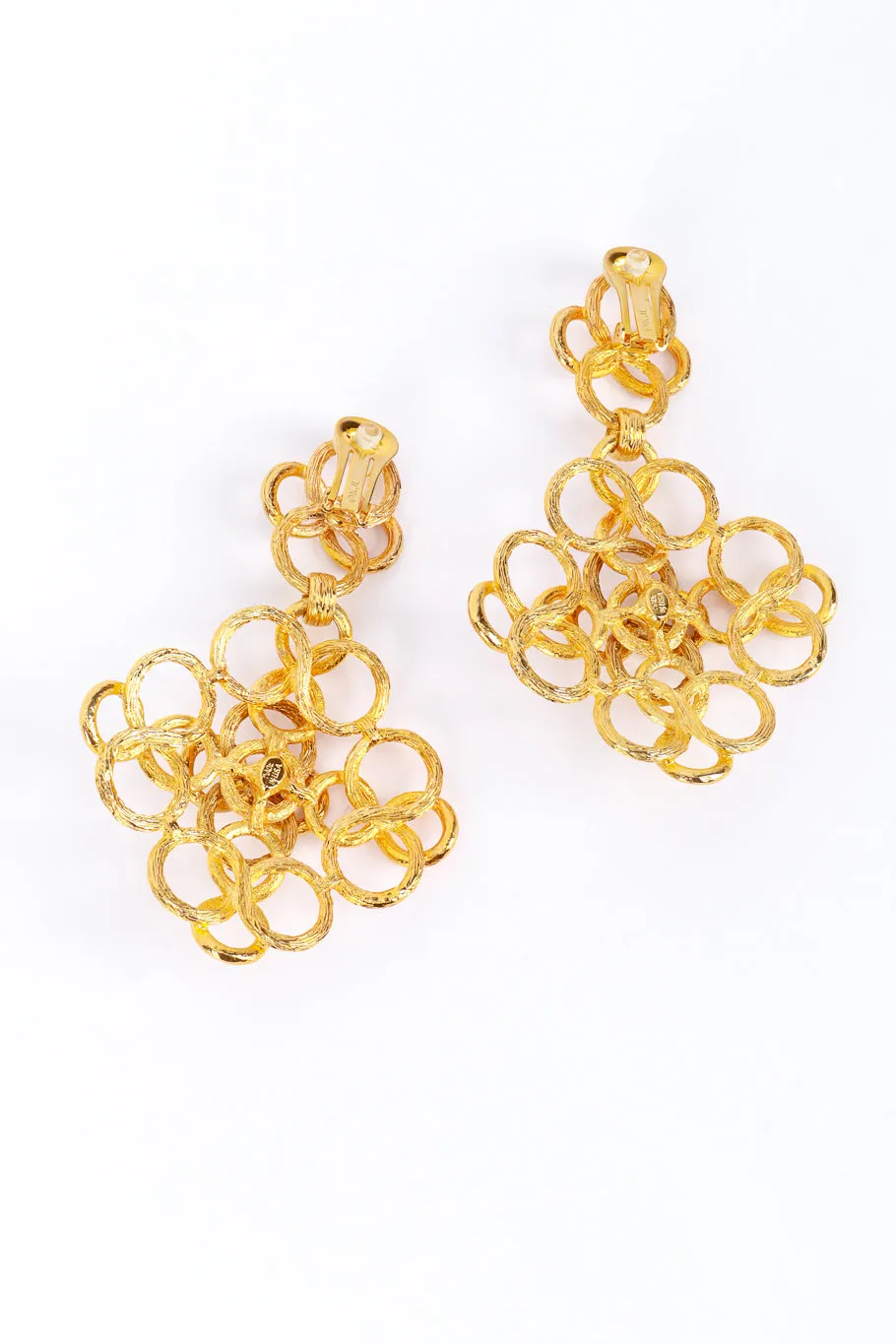 Infinity Coils Drop Earrings