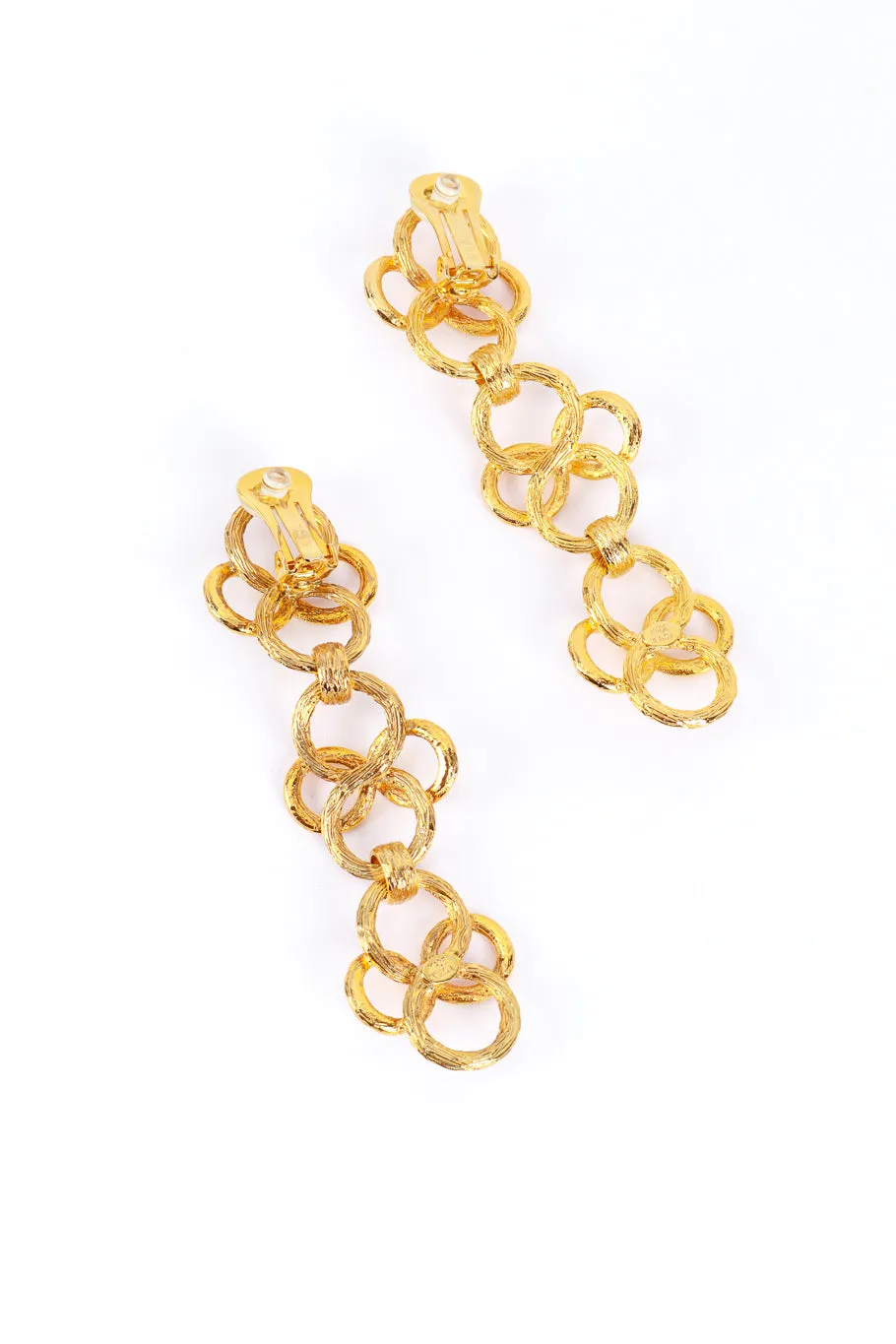 Infinity Link Drop Earrings