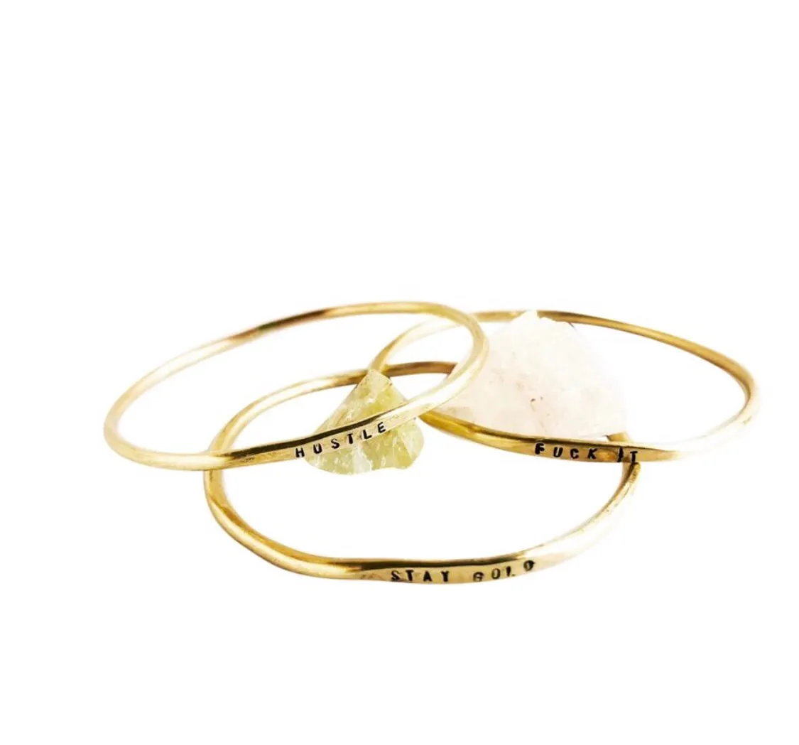Inspirational bangles