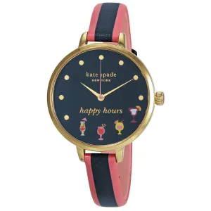 Kate spade Metro Quartz Black Dial Ladies Watch KSW1630