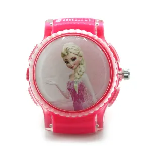 Kids Analog Watch - Dark Pink