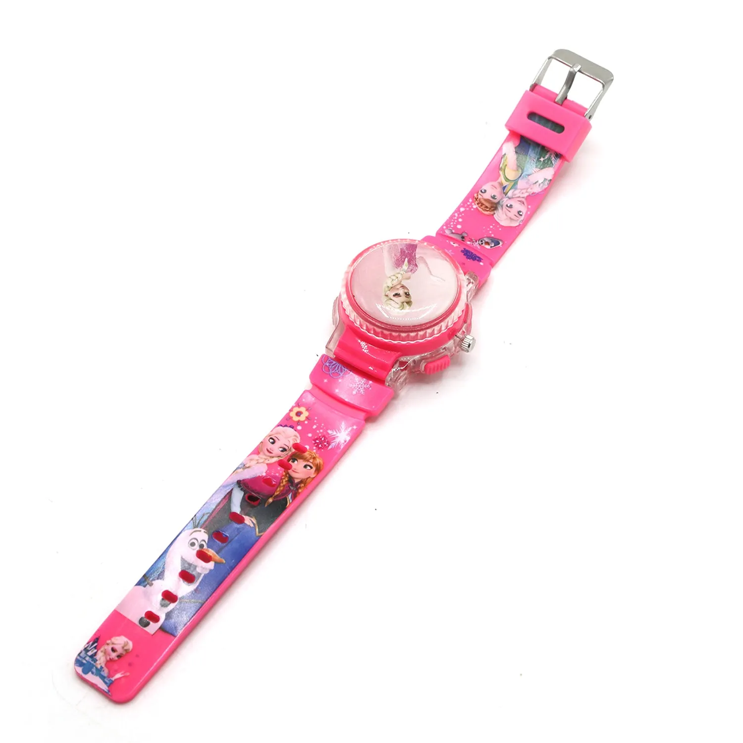 Kids Analog Watch - Dark Pink