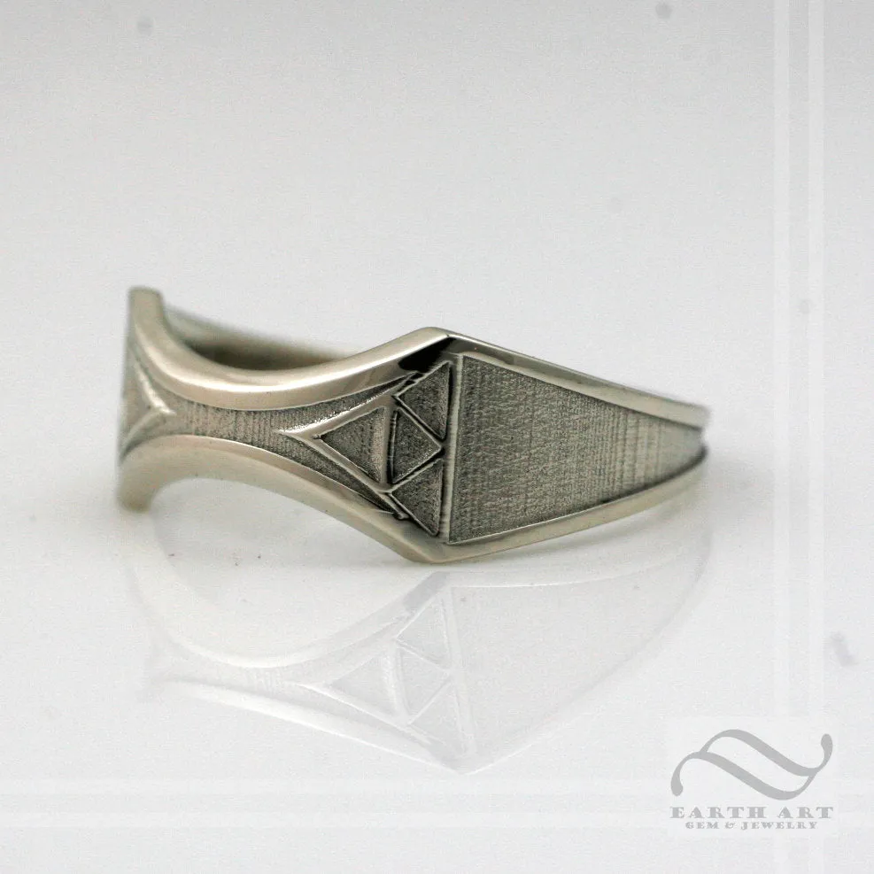 Ladies Zelda Wedding Band -14k Gold