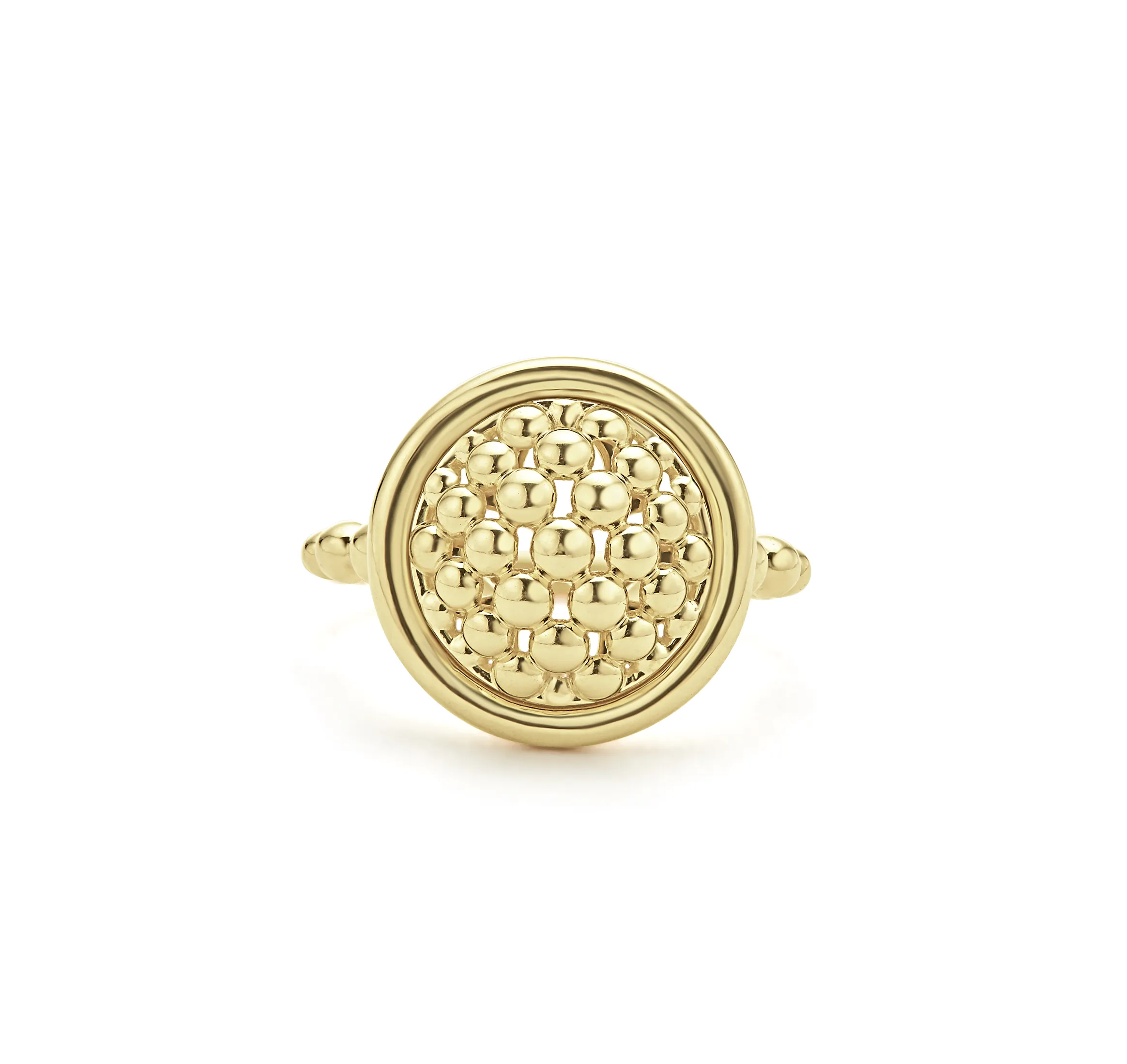 LAGOS Meridian 18K Gold Caviar Ring