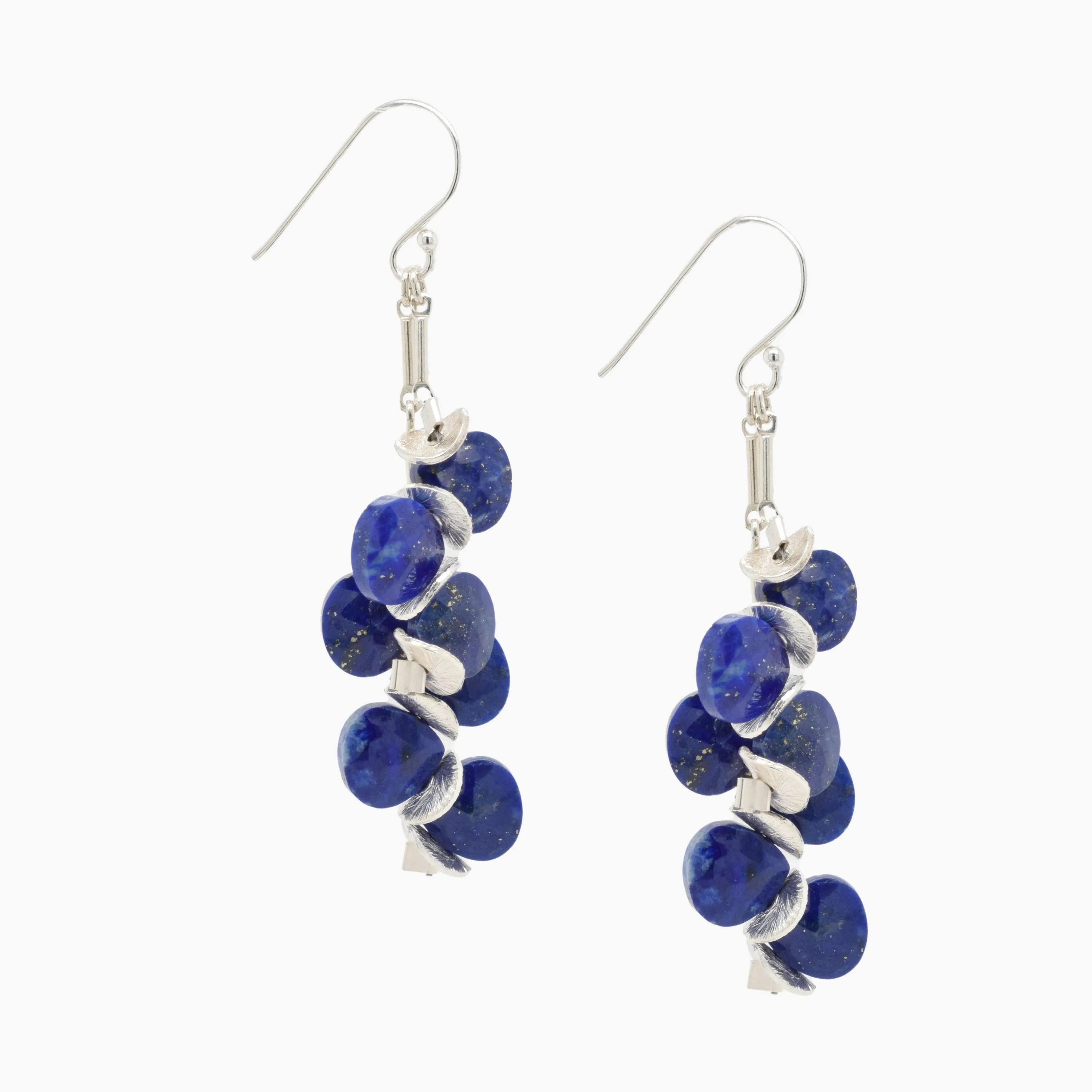 Lapis Sterling Signature Earrings
