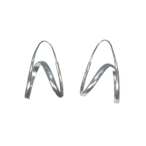 Large Spiral Earrings