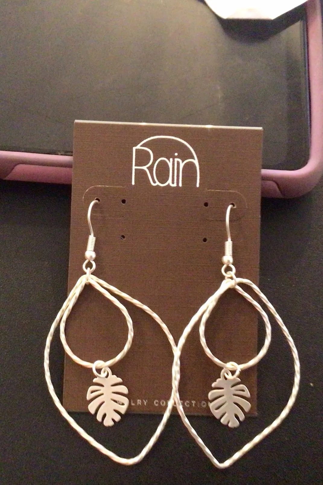 Layered Leaf Earring