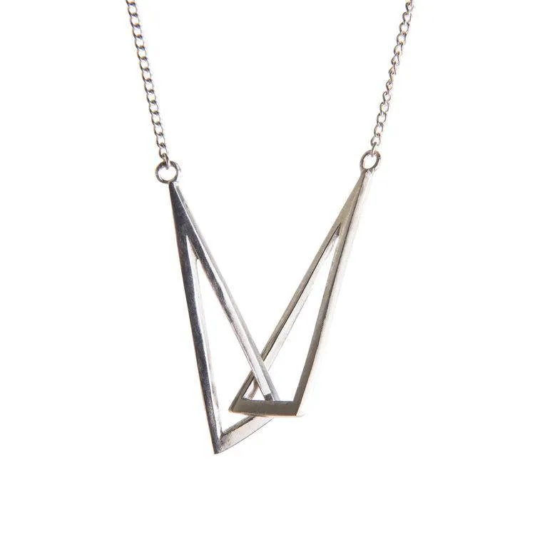 Le Cheile Pendant Large Silver