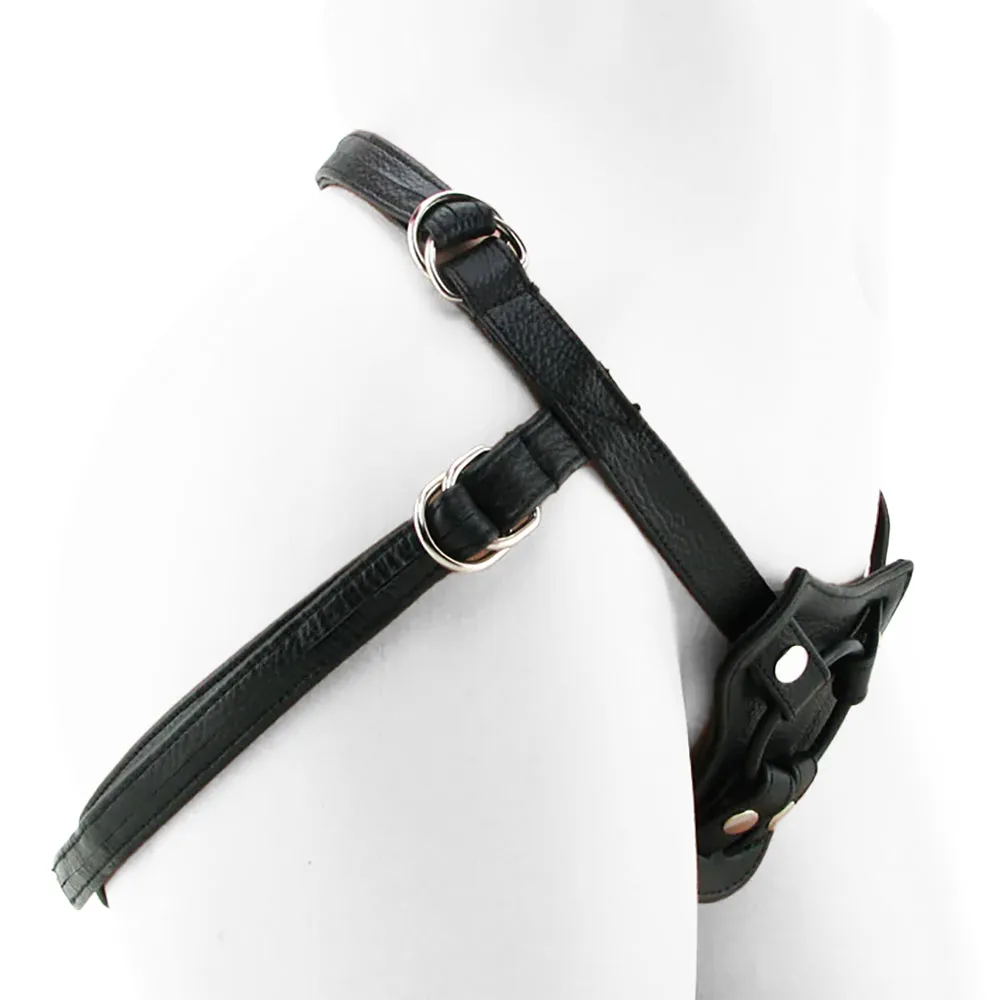 Leather Strap On Harness