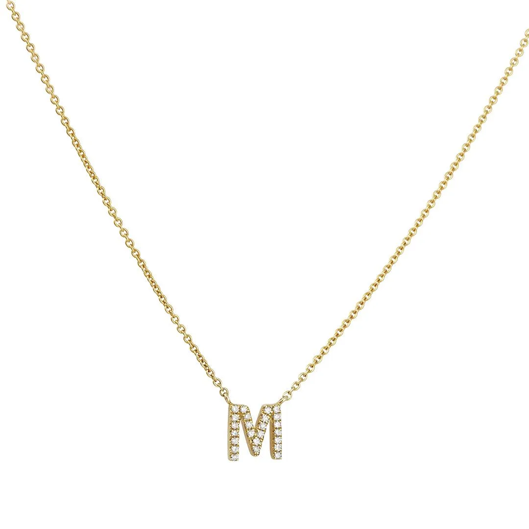 Liven - Upper Case Petite Initial Pendant