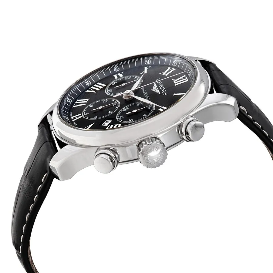 Longines Master Collection Black Dial Automatic Men's Chronogrph Watch L2.859.4.51.7