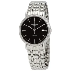 Longines Presence Automatic Black Dial Men's Watch L4.922.4.52.6