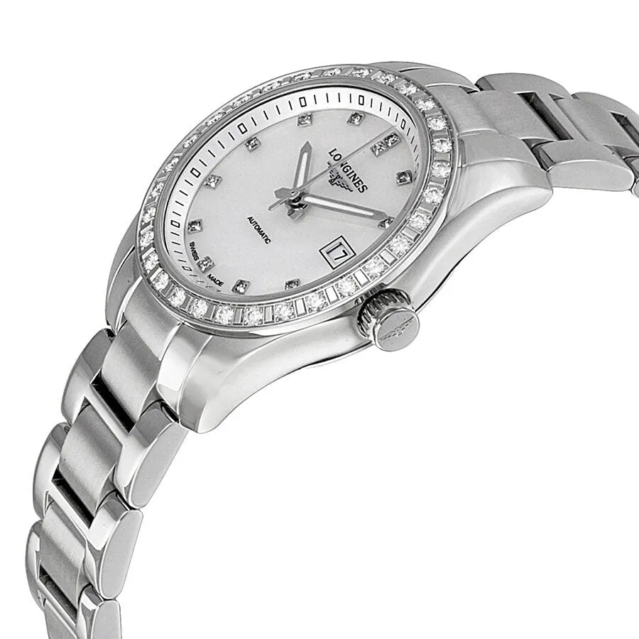 Longines Primaluna Mother of Pearl Stainless Steel Ladies Watch L22850876 L2.285.0.87.6