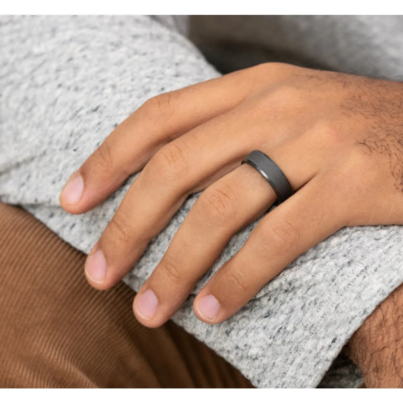 Major Tantalum Comfort Fit 7.0 Wedding Band Ring
