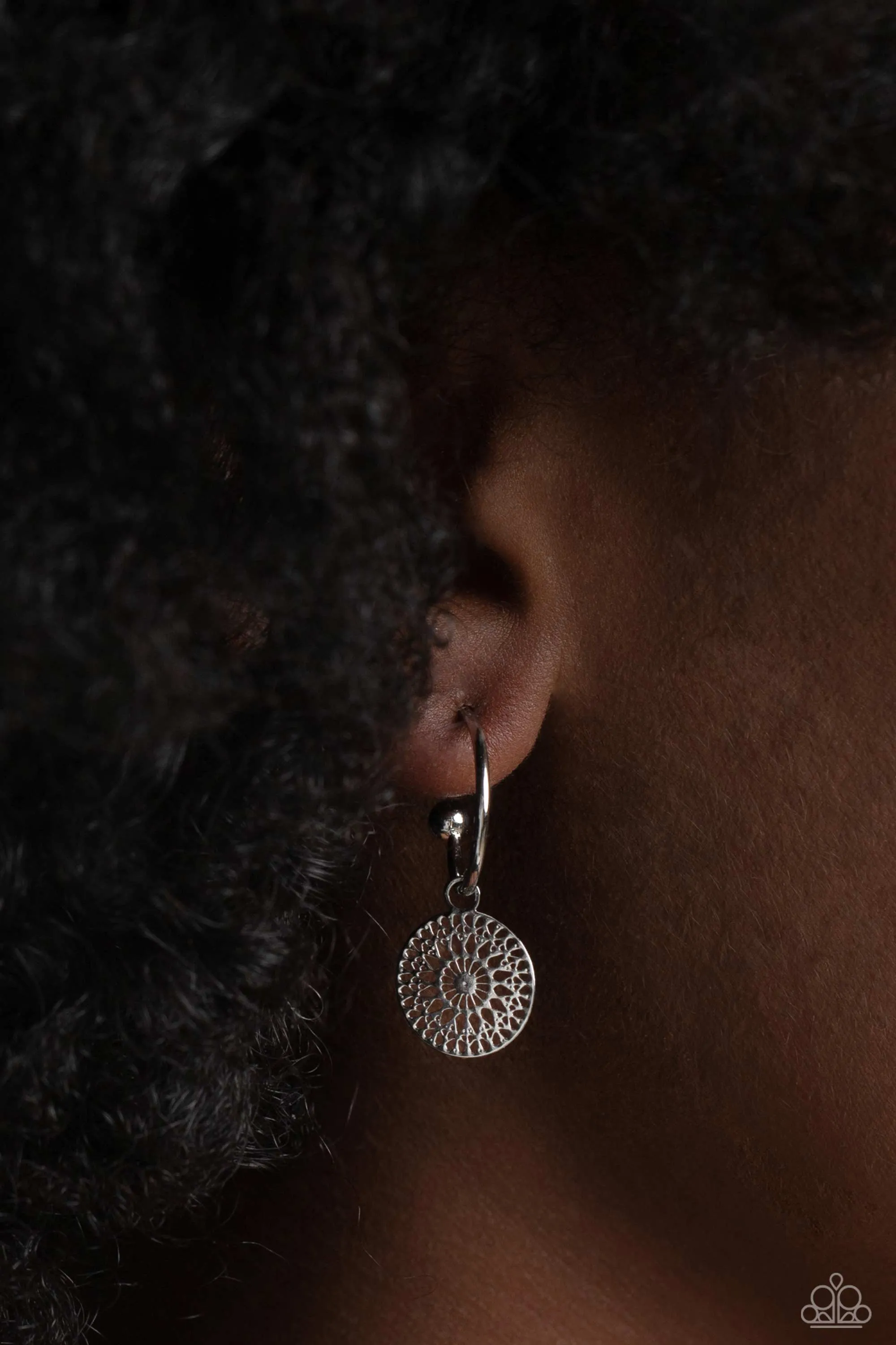Mandala Maiden - Silver (Post/Barbell) Earring