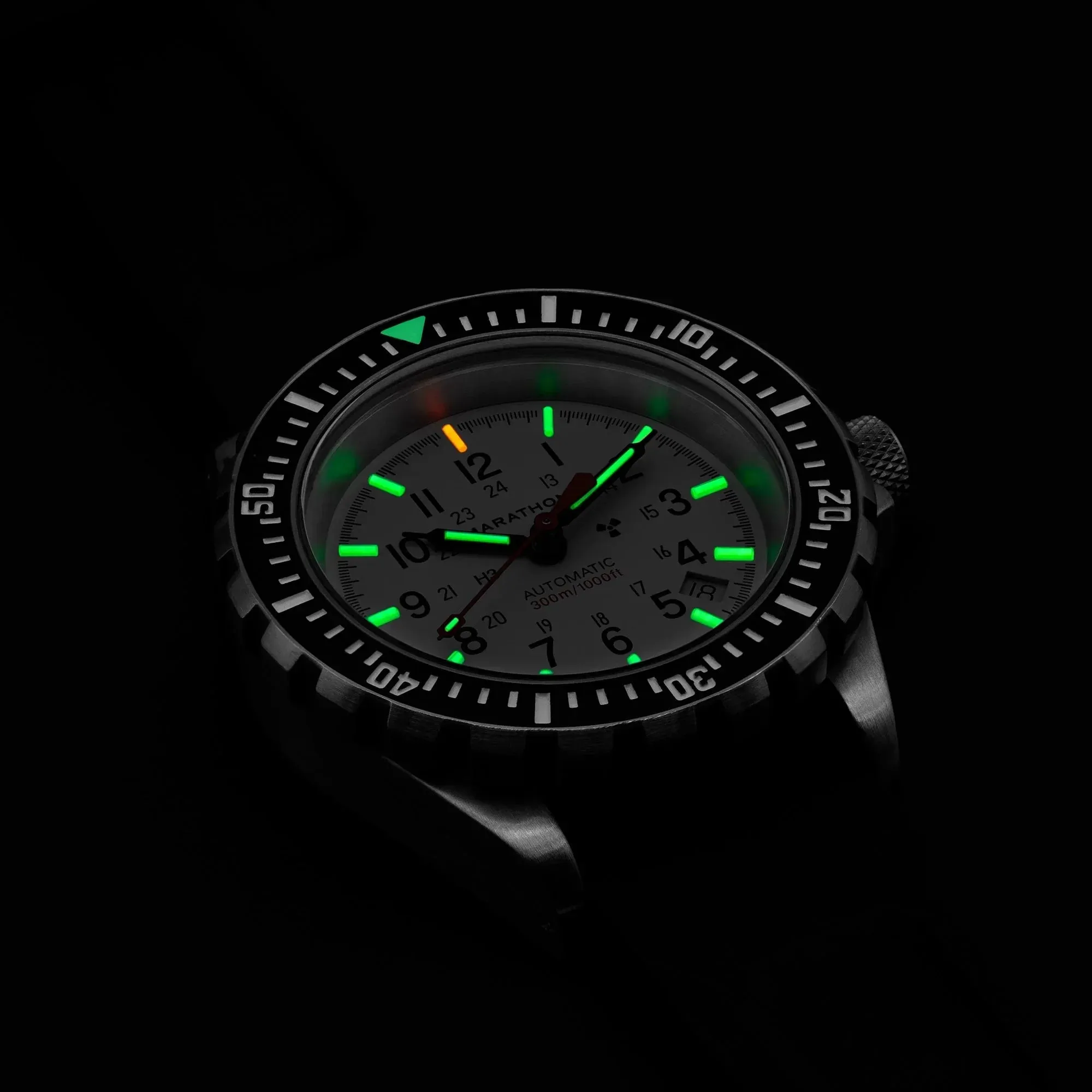 Marathon Arctic Edition Large Diver's Automatic (GSAR) - 41mm White Dial No Government Markings Stainless Steel WW194006-WD