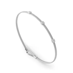 Marco Bicego Masai Small Three Station Diamond Bracelet