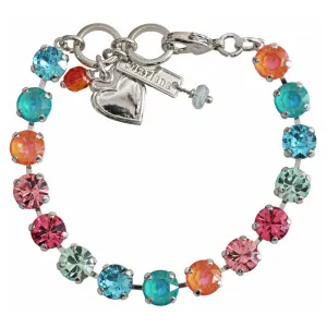 Mariana "Coral Cove" Rhodium Plated Must-Have Everyday Crystal Tennis Bracelet, 4252 5003ro