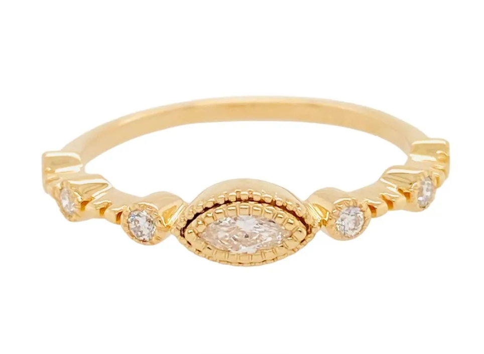 Marquise Diamond Ring