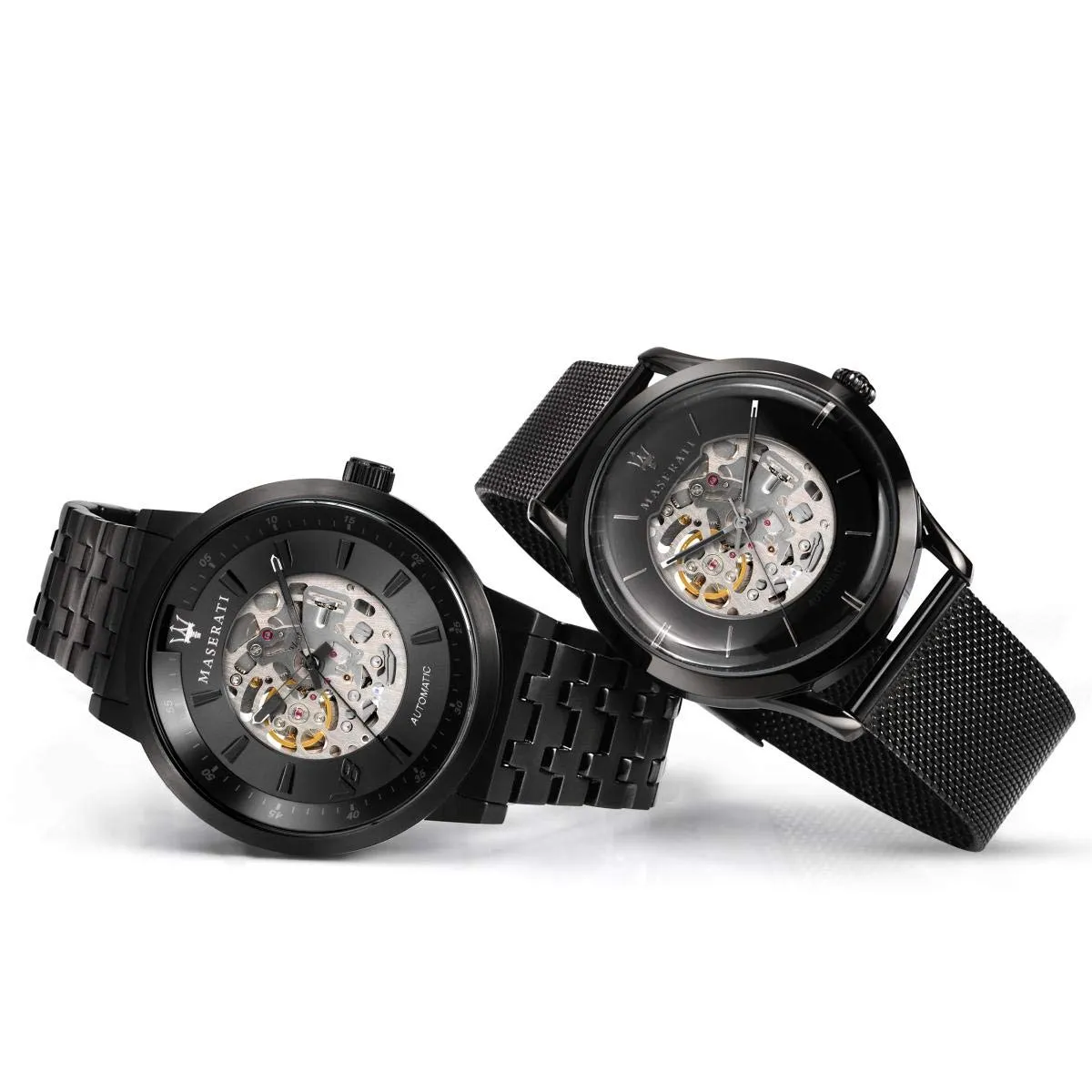 Maserati Automatic Black Skeleton Dial Men's Watch R8823134003