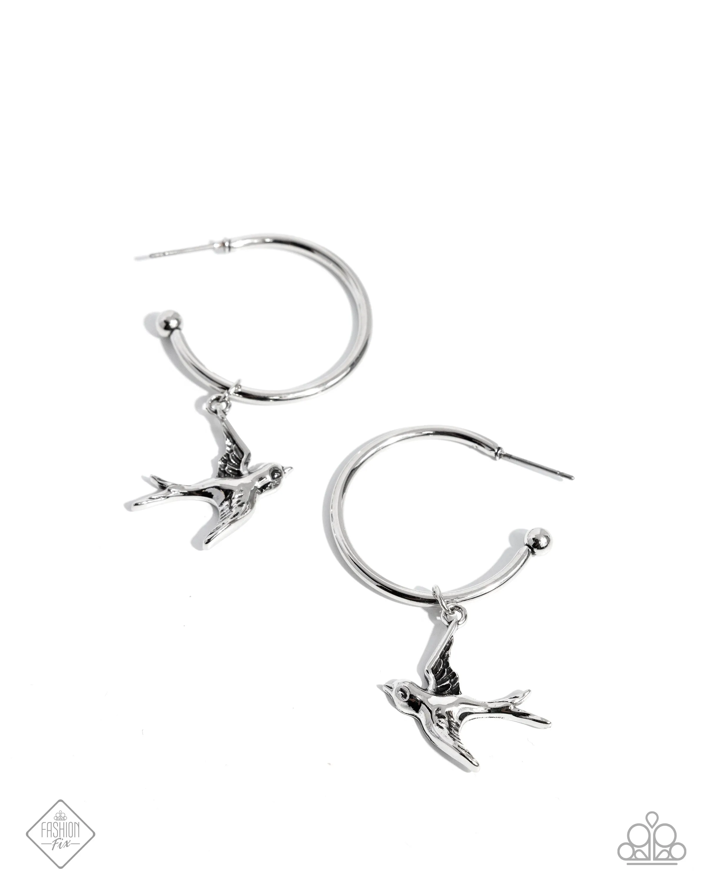 Meadowlark Memento - Silver Earrings - Simply Santa Fe - February 2025