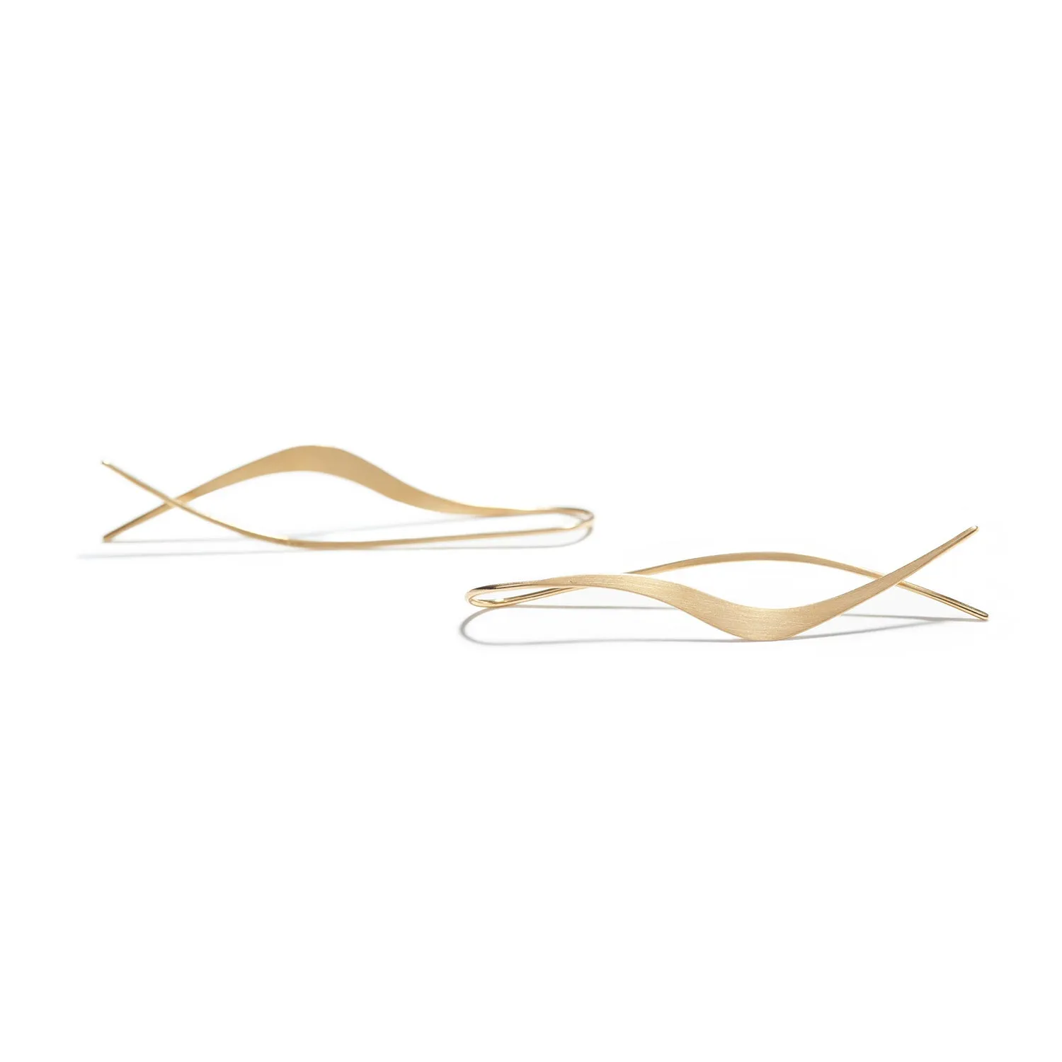 Medium Leaves Earrings