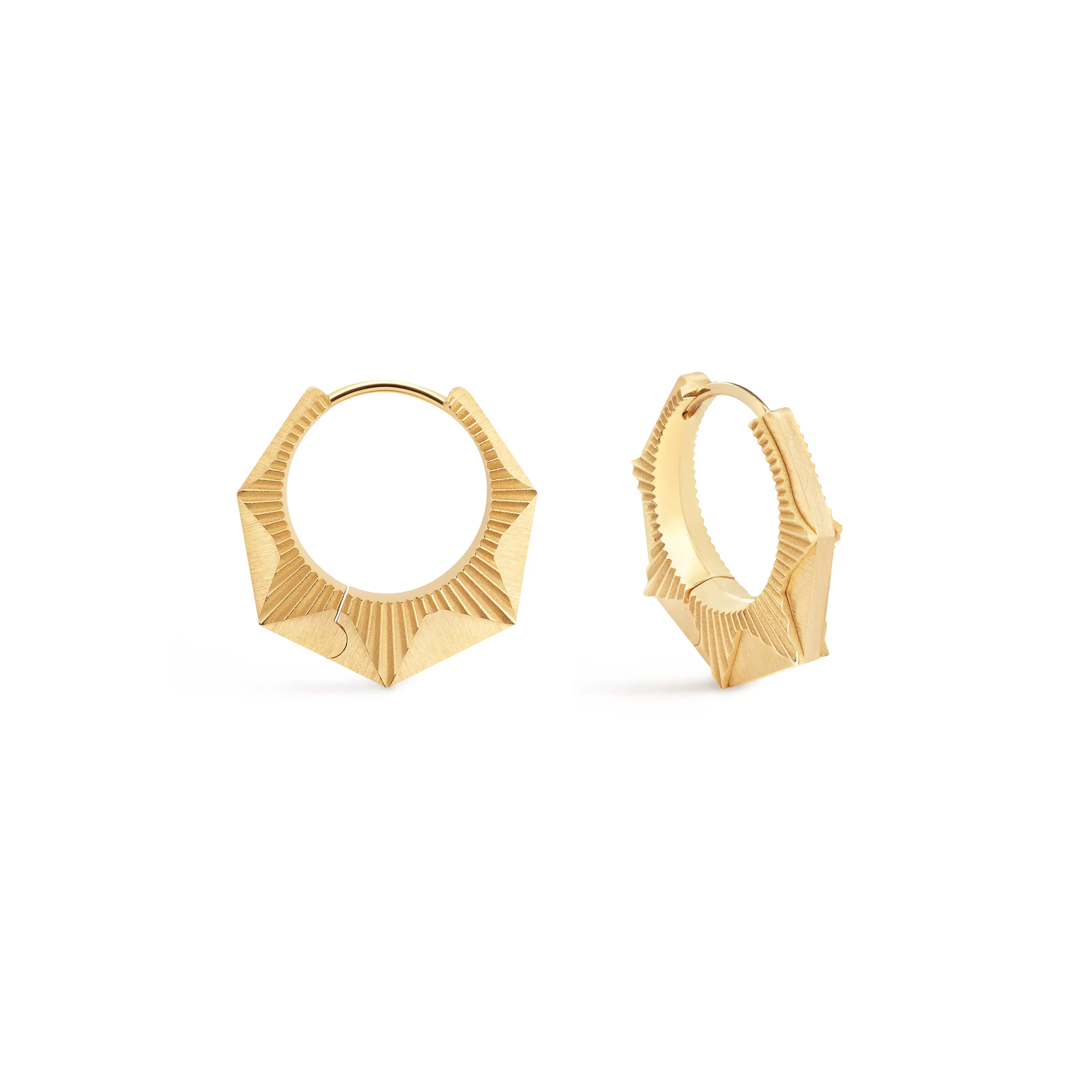 Medium NYC Hoop Earrings