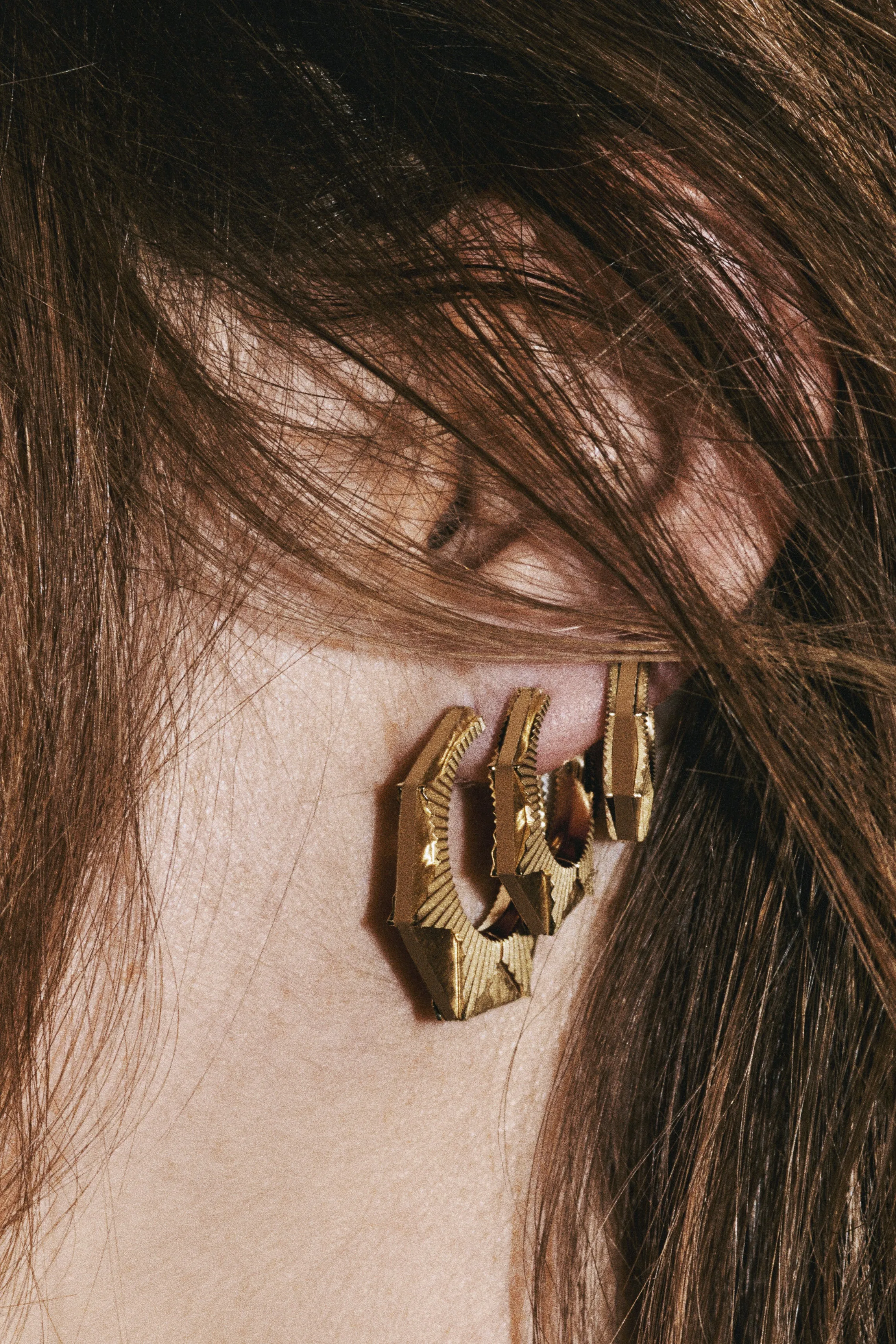 Medium NYC Hoop Earrings