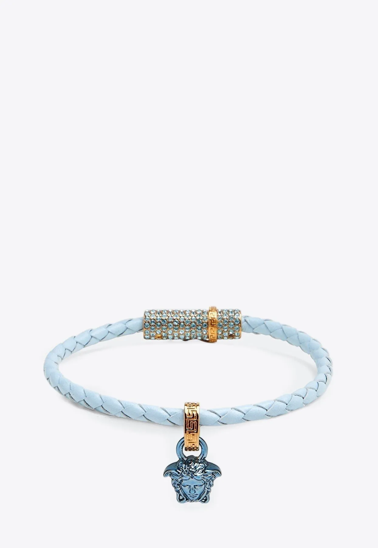 Medusa Crystal Braided Bracelet