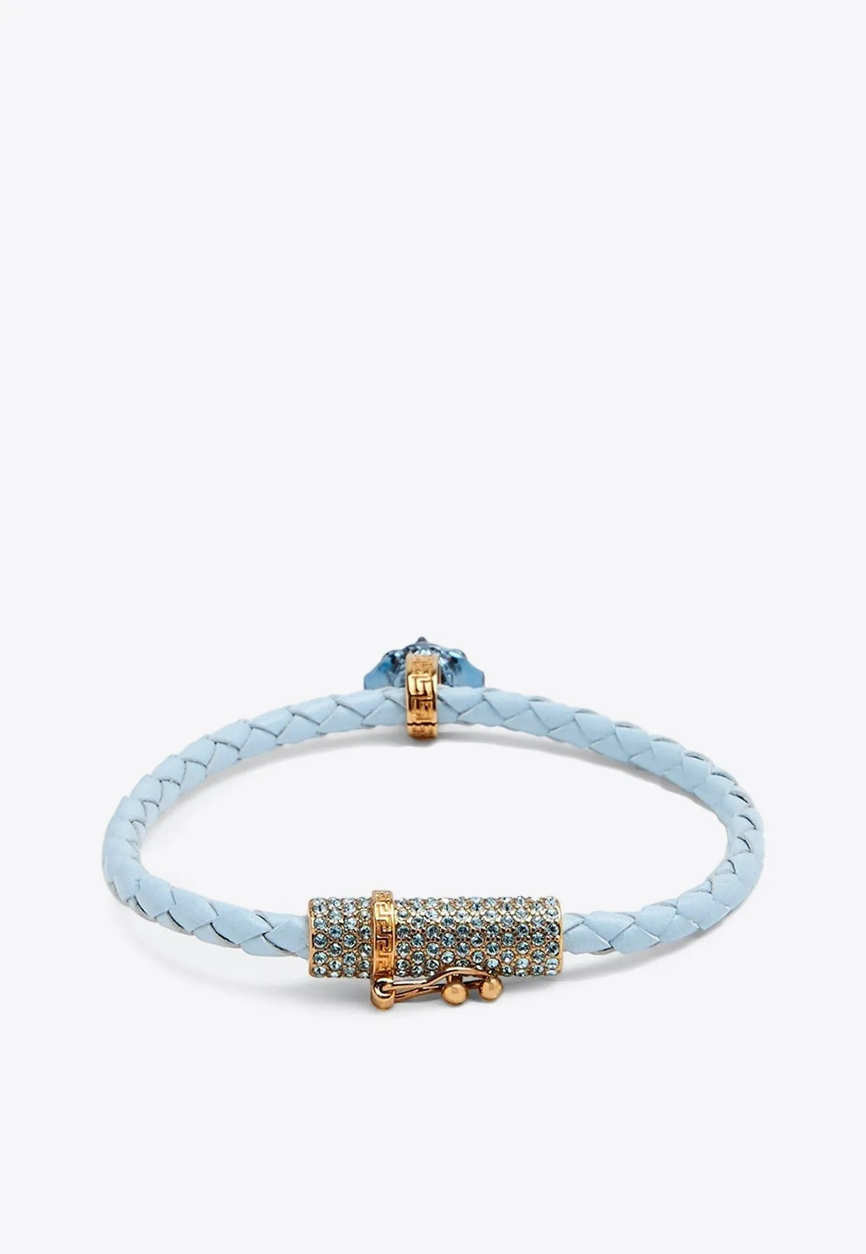 Medusa Crystal Braided Bracelet
