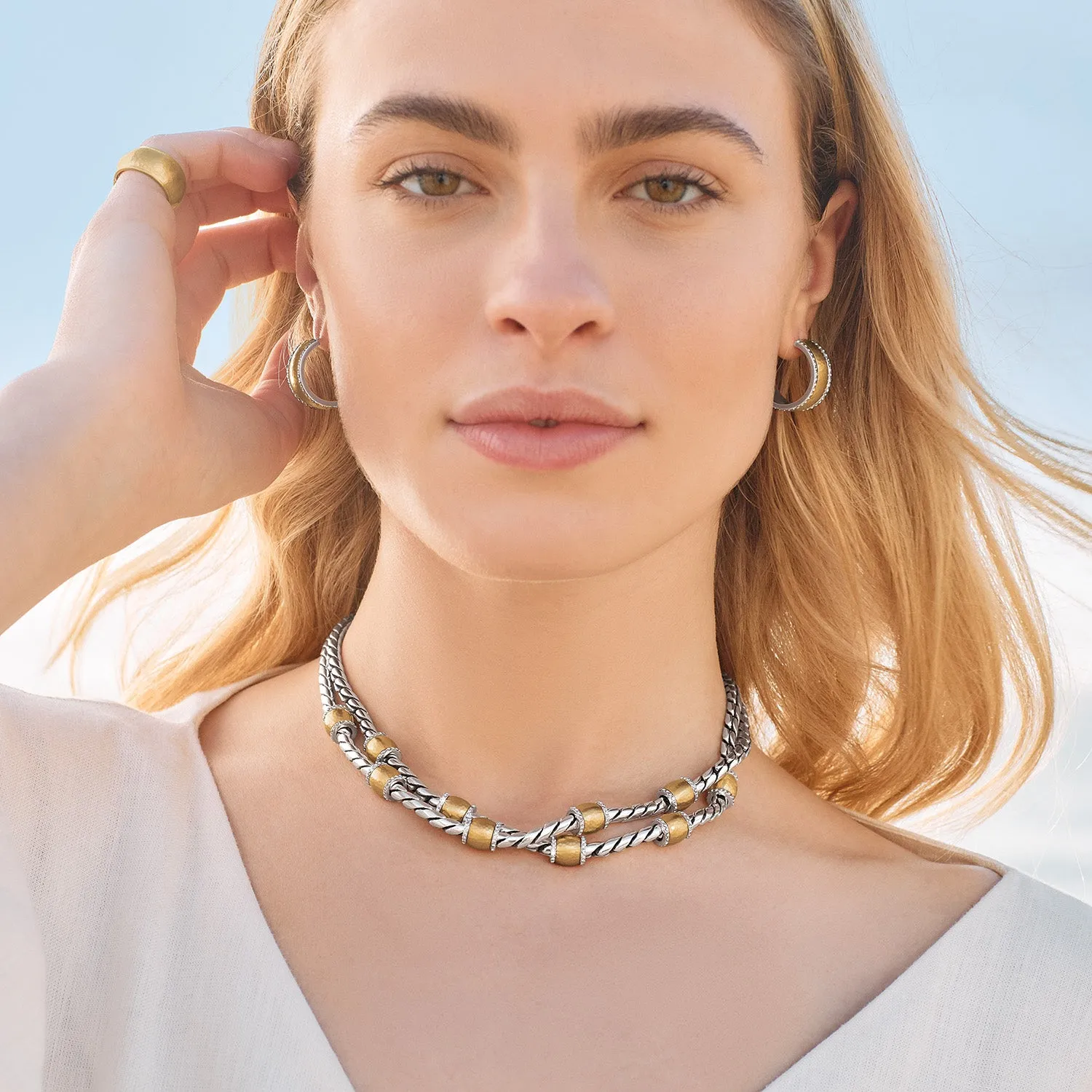 Meridian Geo Small Hoop Earrings - JA9968
