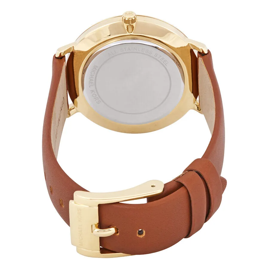 Michael Kors Pyper Crystal White Sunray Dial Ladies Watch MK2740
