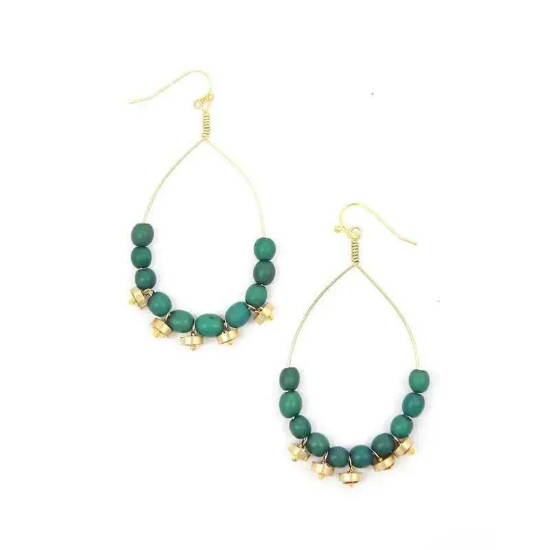Midnight Raindrop Earrings