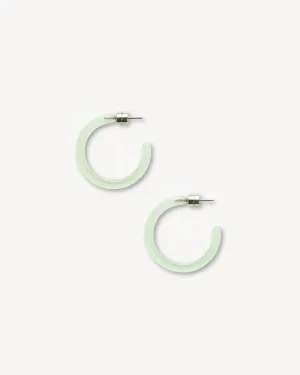 Mini Hoops: Sea Glass