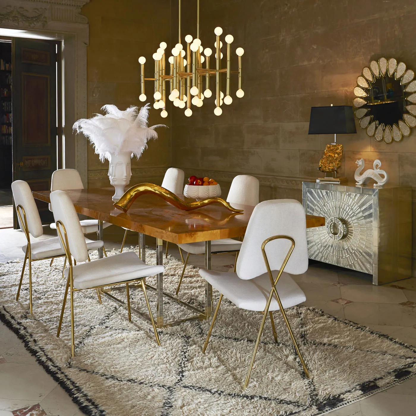 Nickel Brass Talitha Cabinet