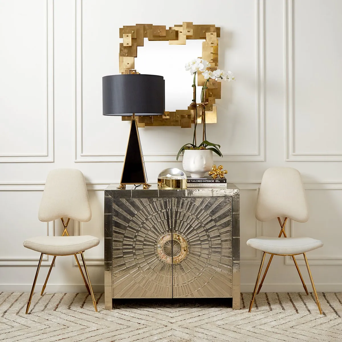 Nickel Brass Talitha Cabinet