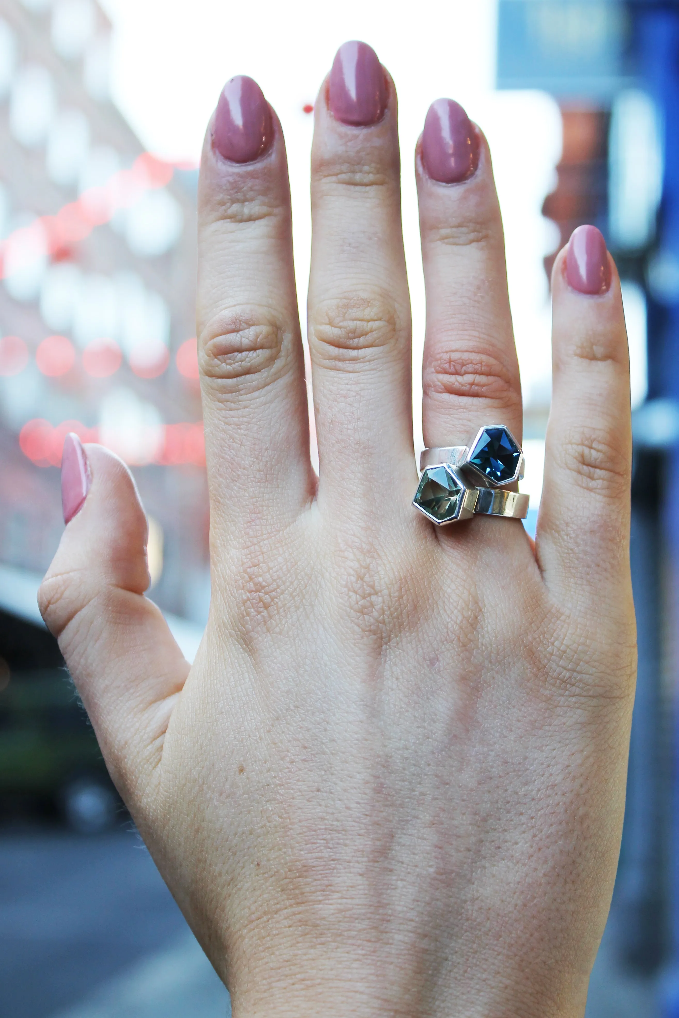 Ocean's Edge Silver Ring