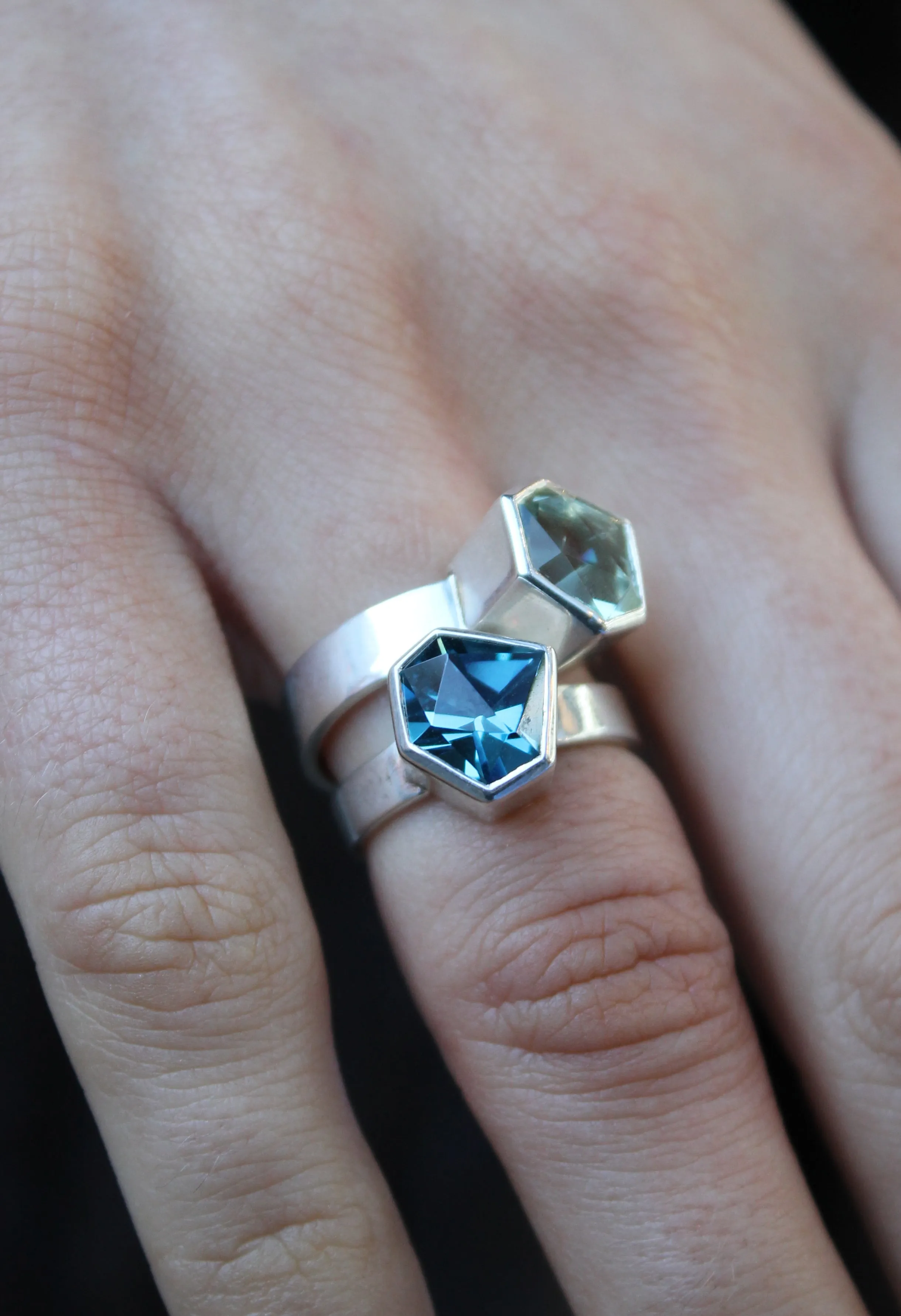 Ocean's Edge Silver Ring