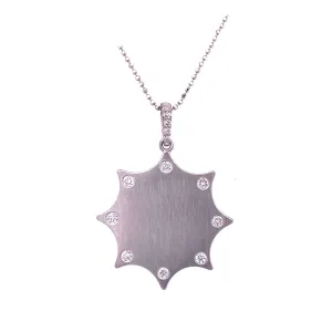 OCTAGON DIAMOND PENDANT
