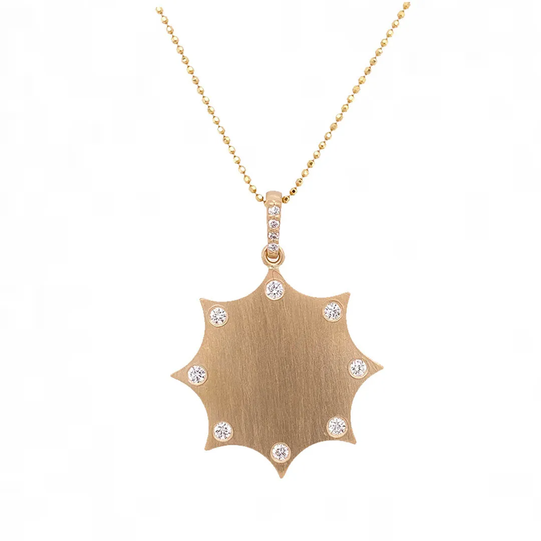OCTAGON DIAMOND PENDANT
