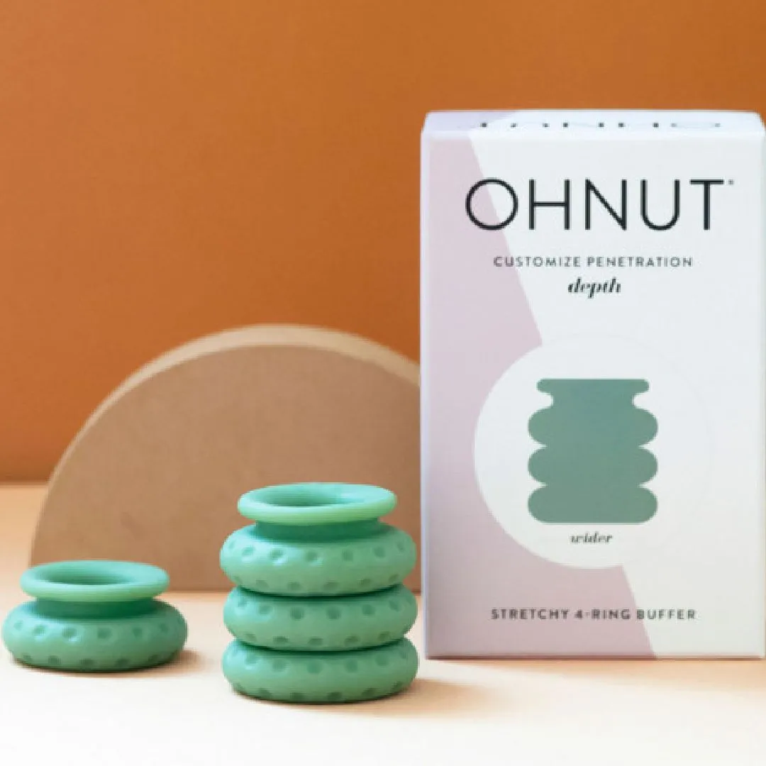 Ohnut Wide Set of 4 Wearable Penetration Adjustment Rings