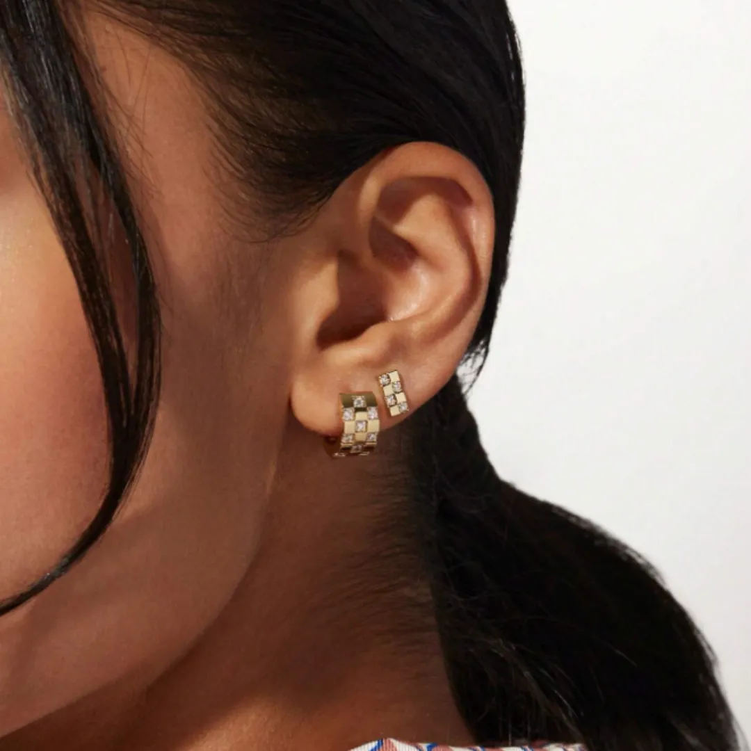 Olivia Small Hoop Earrings