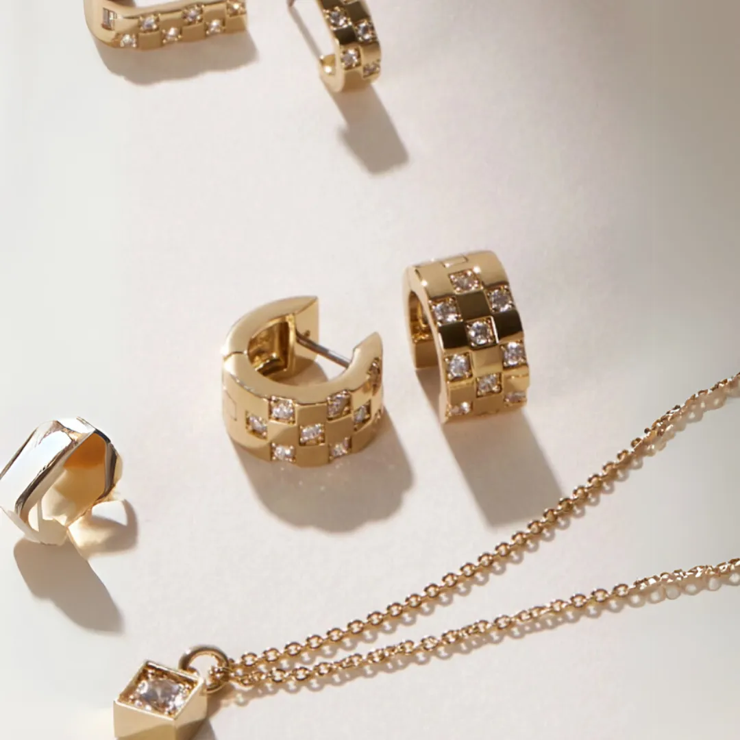 Olivia Small Hoop Earrings